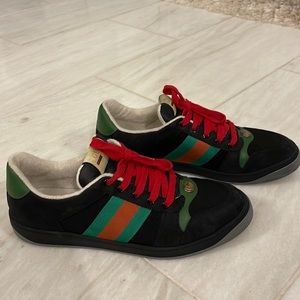 Gucci sneaker Screener black men’s size 11 1/2